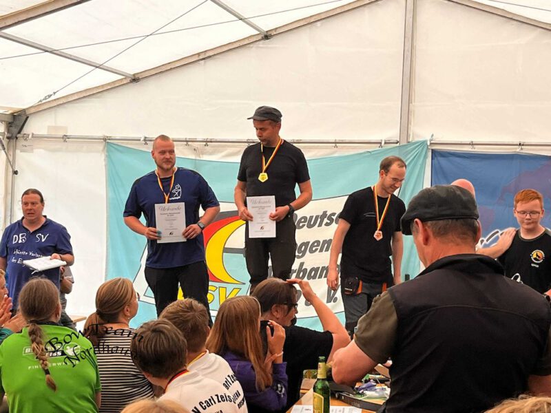 Platz 2 für das Bowteam Nordhausen bei der DM 3D in Chemnitz 2024